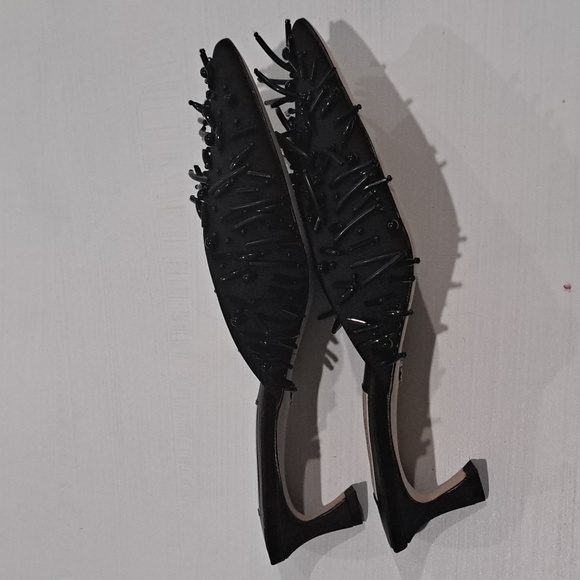 Antonio Melanix Elizabeth Damrich Babe Satin Mules - Picture 6 of 9